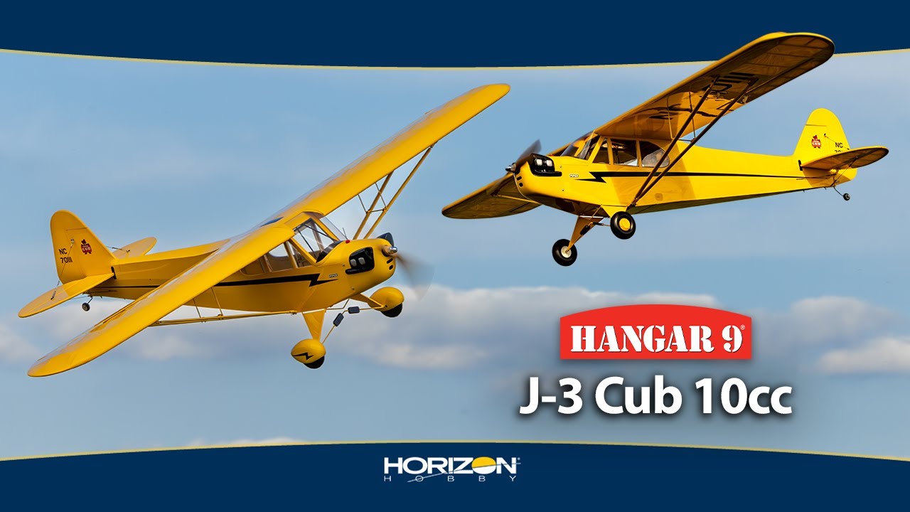 Hangár 9 J-3 Cub 2.1m EP PNP
