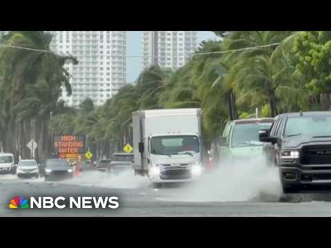 Relentless rounds of high tides flood communities