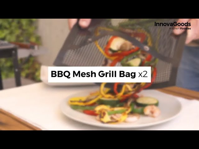 Innovagoods Bbqnet Sacos de Rede Para Churrasco video