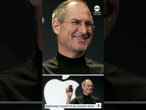 Smartphones to blame for declining birth rates?