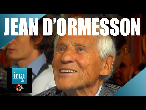Jean d'Ormesson "J'ai été le dernier interlocuteur de Mitterrand" | Archive INA @inacafepicouly ​
