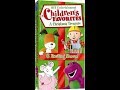 Hit Entertainment Children S Favorites A Christmas Treasure 2004 VHS