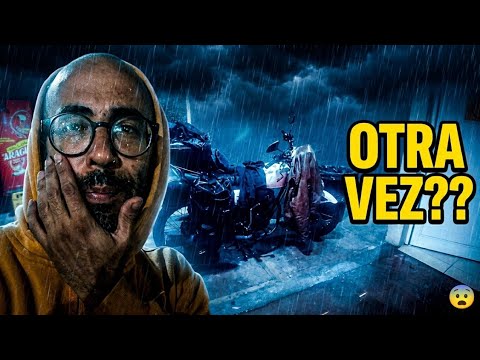 Otra vez TORMENTA en la Ruta 2 (Dolores) - Documentalito en Moto