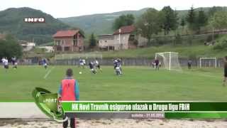 preview picture of video 'NK Novi Travnik prvak Prve lige SBK 2014'