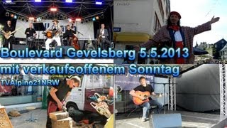 preview picture of video 'Boulevard Gevelsberg mit verkaufsoffenem Sonntag Impressionen So. 5.5.2013 TV21NRW HD Video'