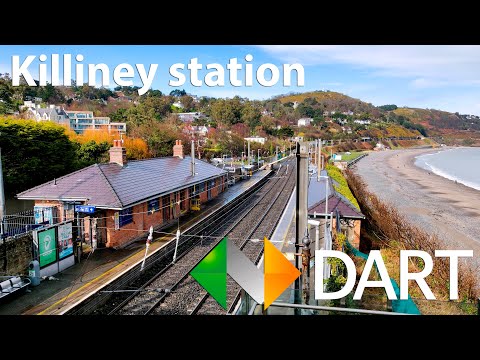 Trains in Ireland | Killiney station | DART + Irish Rail | 08-03-2020