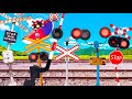 The Railroad Crossing That Has An Accident While Flying чыгуначны пераезд