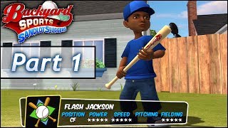 Backyard Baseball: Part 1 - Flash Jackson Jr vs Pa