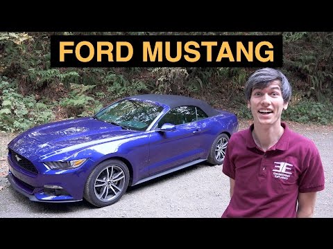 2015 Ford Mustang EcoBoost - 4 Cylinder Muscle Car? Video