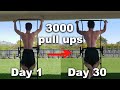 100 Pull Ups Everyday For A Month Results Skinny Transformation