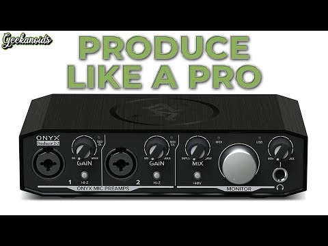 Mackie Onyx Producer 2.2 USB Audio Interface Review