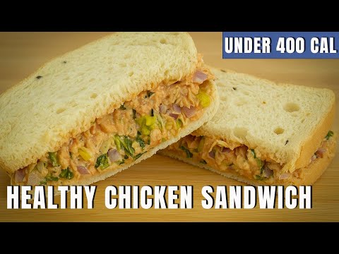 Unbelievably Tasty Spicy Chicken Sandwich Recipe Under 400 Calories🔥