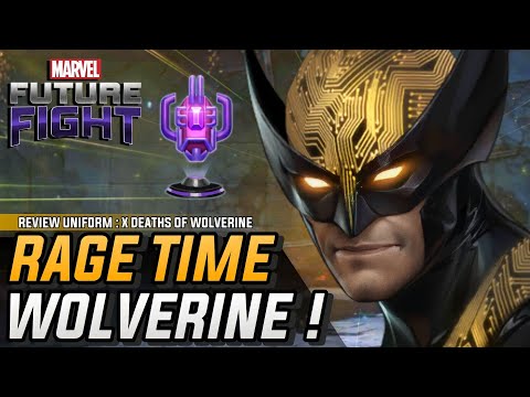 Waduh Jangan Coba Coba Dah 🗿 Rage Time PVE Wolverine T3 - Marvel Future Fight