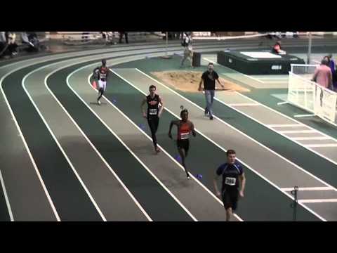 Jake Smith Minooka High School 4x400m Relay IPTT Indoor State 2013