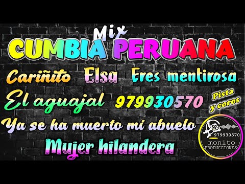 MIX CUMBIA PERUANA -CARIÑITO - ELSA -MENTIROSA -AGUAJAL -YA SE A MUERTO MI ABUELO -MUJER HILANDERA