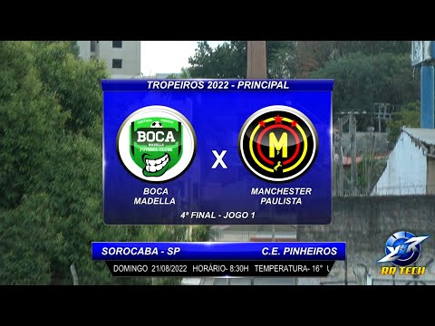 BOCA MADELLA X MANCHESTER PAULISTA │ JOGO 1