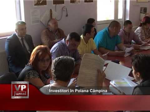 Investitori în Poiana Câmpina