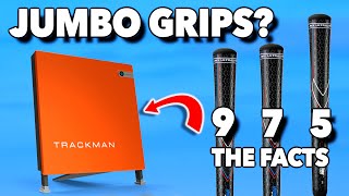 Jumbo grips v Regular grips - Trackman data head to head 9,7,5 irons