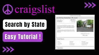 How to Search Craigslist by State !