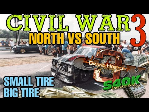 GRAND HUSTLE CIVIL WAR NORTH VS SOUTH - THE TIE BREAKER BJ THE FLAG MAN AND LIMPY FLASH LIGHT START