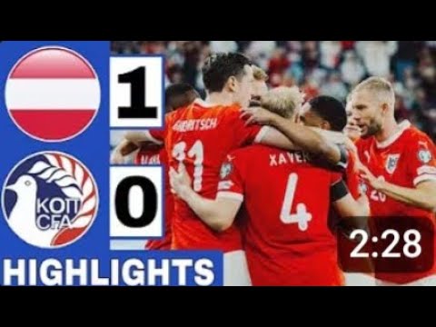 AUSTRIA  1-0 CYPRUS   HIGHLIGHTS WORLD CUP QUALIFIERS ✨️❤️❤️✨️