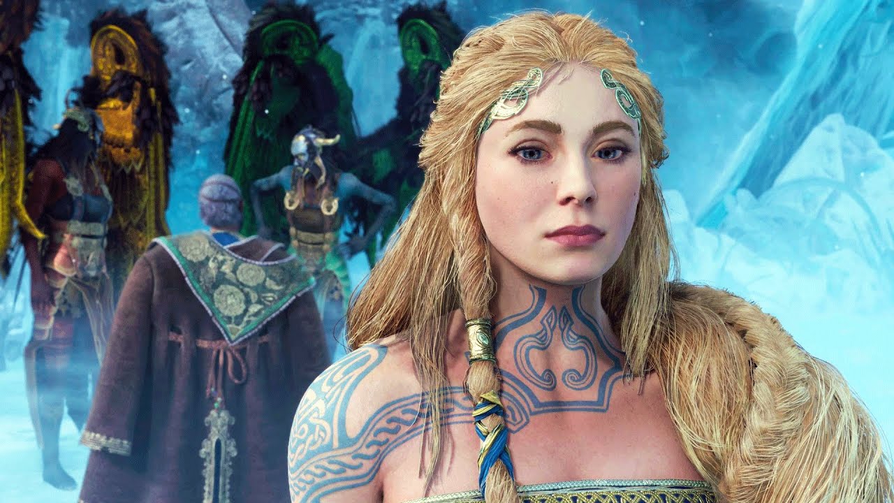 God of War Ragnarok - All Sif Cutscenes & Romance with Thor (4K)