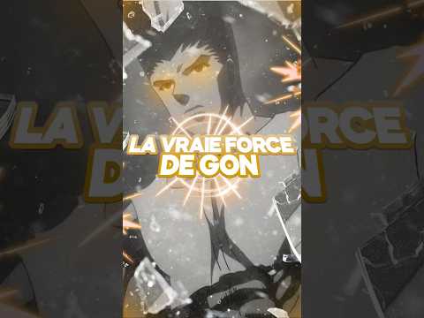 La VRAIE FORCE de GON FREECS dans HUNTER X HUNTER  #anime #hunterxhunter #manga #GON