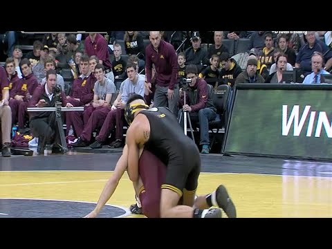 Big Ten Rewind: 2014 Wrestling - 133 LBs - Minnesota's David Thorn vs. Iowa's Tony Ramos