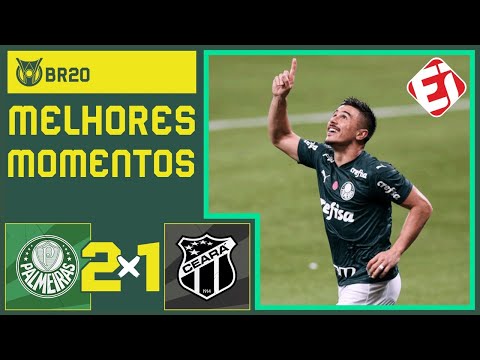 PALMEIRAS 2X1 CEARÁ - MELHORES MOMENTOS - BRASILEIRÃO (03/10/2020)