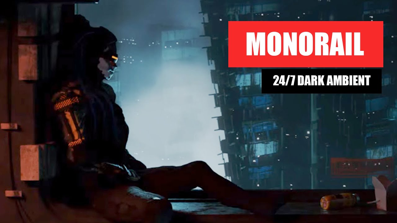 Cryo Chamber Cyberpunk Monorail // Dark Ambient Music Radio