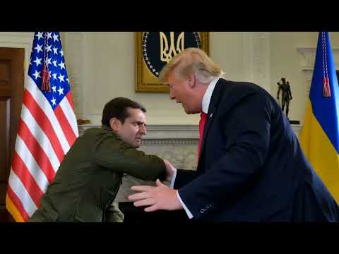 Trump vs Zelensky boxing in the Oval Office.WAN 2.1 text to video
