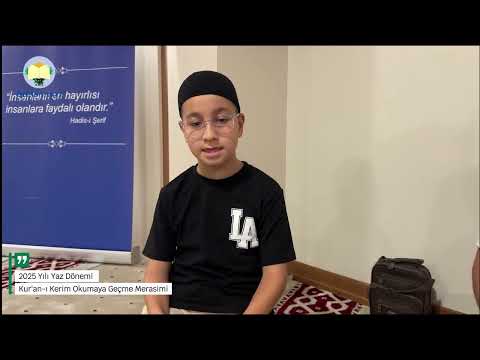 2025 Yılı Kur'an-ı Kerim Okumaya Geçme Merasimimizi Gerçekleştirdik