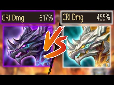 617% Crit Dmg Grogen VS 455% Crit Dmg Zerath! - Summoners War