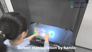 AIRR Tablet: Floating Display with High-Speed Gesture UI