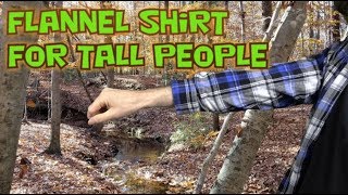 Belk vs. Lands End Flannel shirt for TALL people