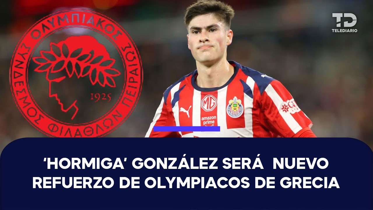 Todo listo: Armando ‘Hormiga’ González continuará su carrera en el Olympiacos de Grecia