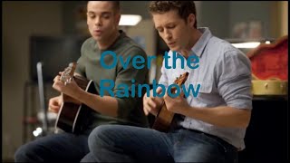 Glee Over the Rainbow Lyrics