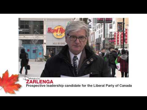 Domenic Zarlenga - Candidacy for Leader of the Liberal Party of Canada