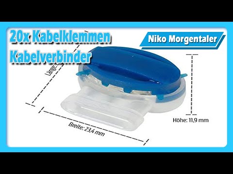 20x Kabelklemmen/Kabelverbinder in Deutschland