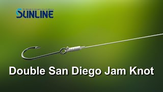 Fishing Knots:Double San Diego Knot【SUNLINE KNOT SCHOOL】