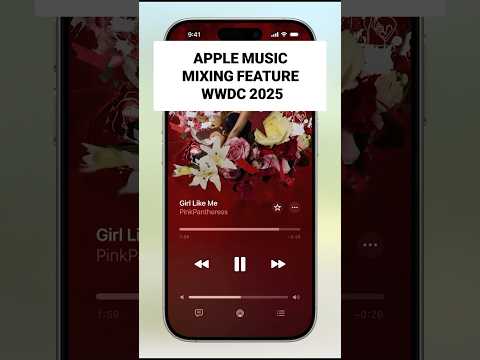 Apple Music new mixing feature at WWDC 2025