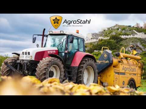 AgroStahl Phönix Kürbiserntemaschine  | Pumpkin Seed Harvester | Kürbisernte 2017  |