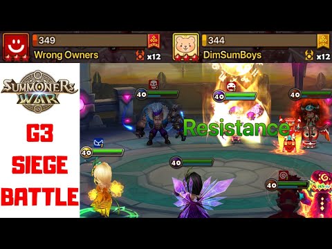 "Resistance is Futile", they said. - High G3 Siege - 鸟人帮 v Wrong Owners v DimSumBoys