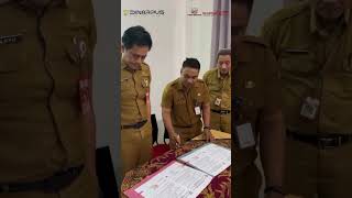 Penyerahan Arsip Dinas Kesehatan, DPUPR dan Puskesmas Cepiring