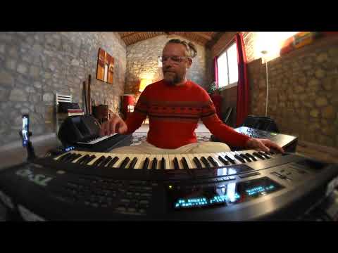 174 Hz Calming Music by Damiano Della Torre – with Ensoniq TS-10, Expressive E Osmose, Korg MS2000