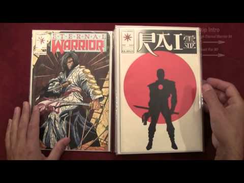 Reading Comics: First Appearances of Bloodshot, Rai #0, Eternal Warrior #4, 1992, Valiant [ASMR] Video