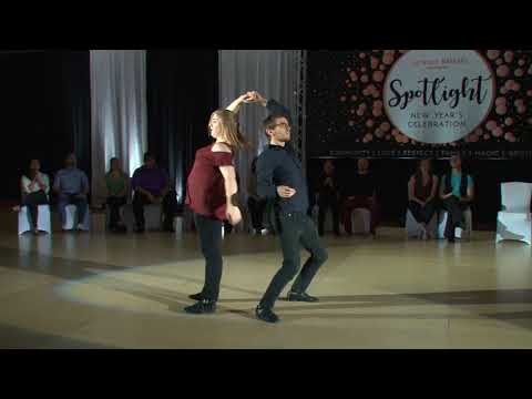 Spotlight New Years 2017 2018 Intermediate Jack & Jill Ariel Schwartz & Cassidy Van Kley