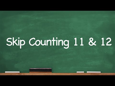 CC Skip Counting 11 and 12