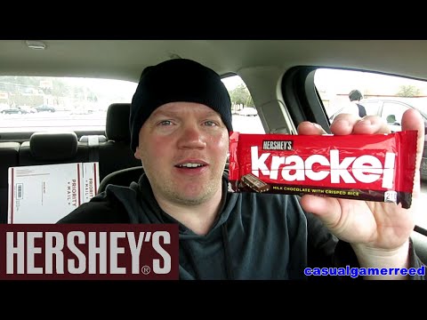 Reed Reviews Hershey's Krackel Candy Bar