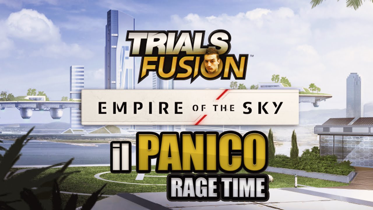 Trials Fusion Empire Of The Sky trailer cover
